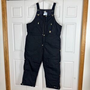 NWT Carhartt Black Overalls